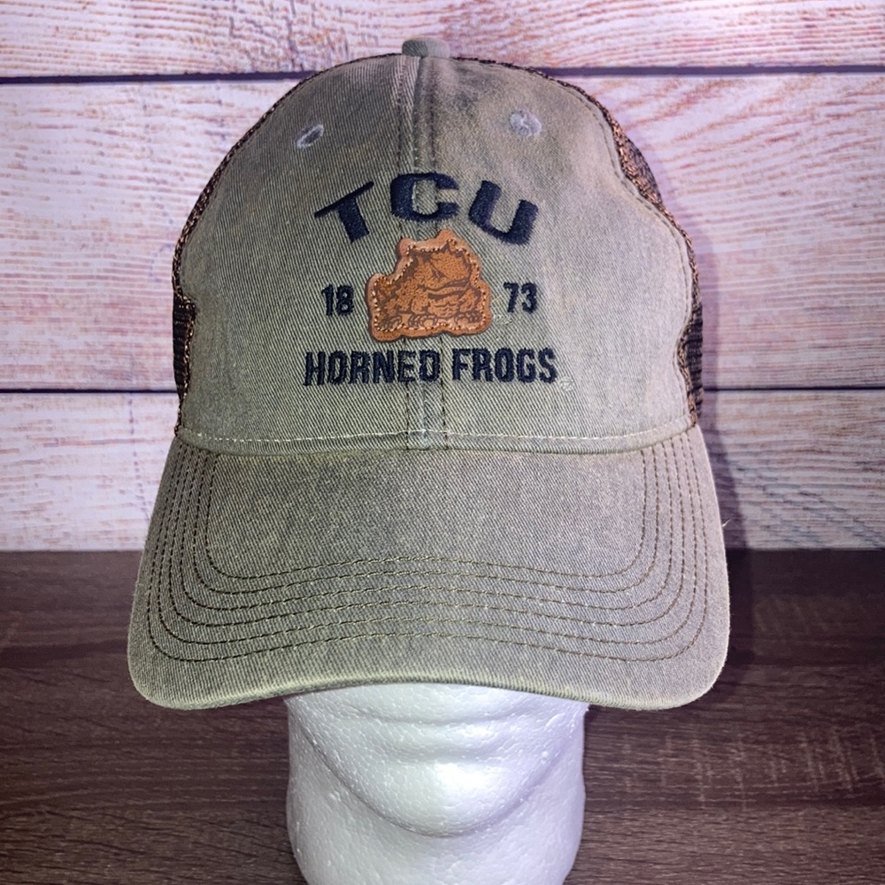 TCU Horned Frogs Green & Brown Mesh Hat by Legacy